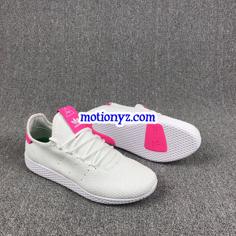 Adidas X Pharrell Williams Tennis White Pink